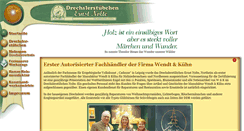 Desktop Screenshot of oberharzer-drechslerstuebchen.de